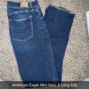 American Eagle Outfitters Dark Blue Boot Cut Jeans